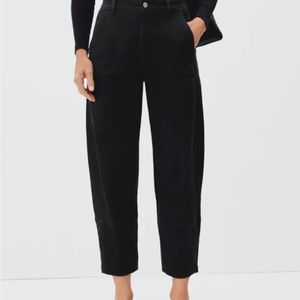Everlane Utility Barrel Pants Black Size 12